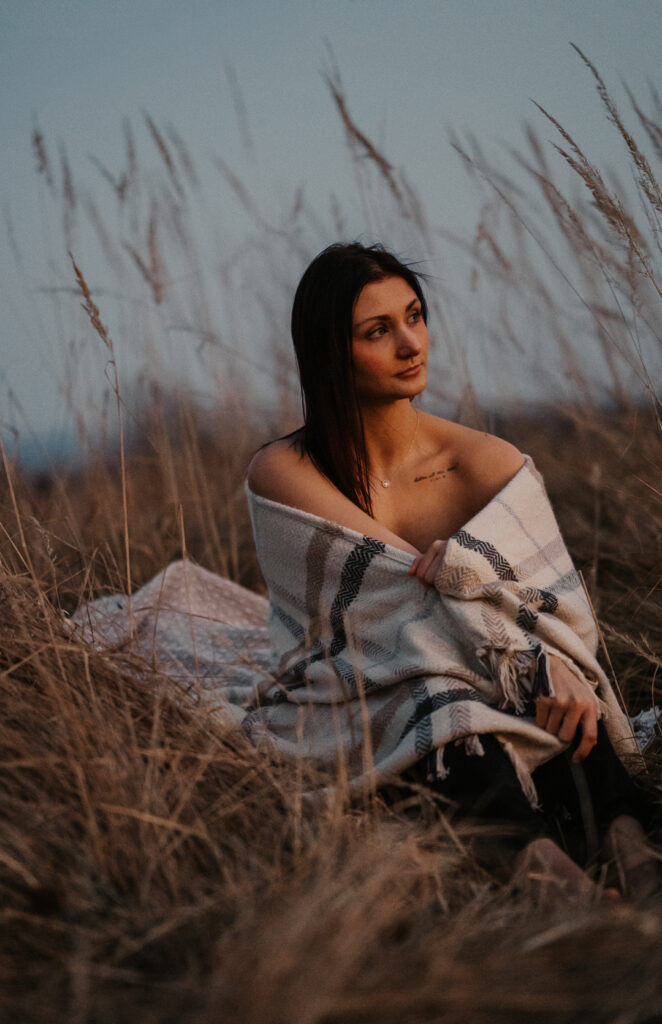 Frauenportrait im Erzgebirge – Simone Hertel Fotografie